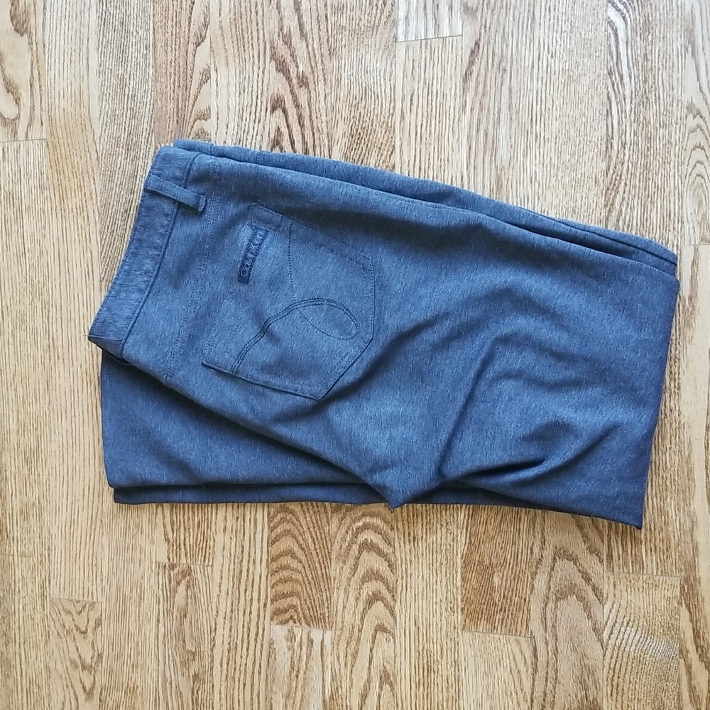(8) Calvin Klein Jeans Cotton Blend Skinny Pants Casual Jeggings Comfy